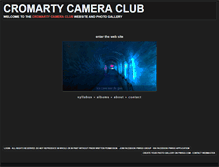Tablet Screenshot of cromartycameraclub.com